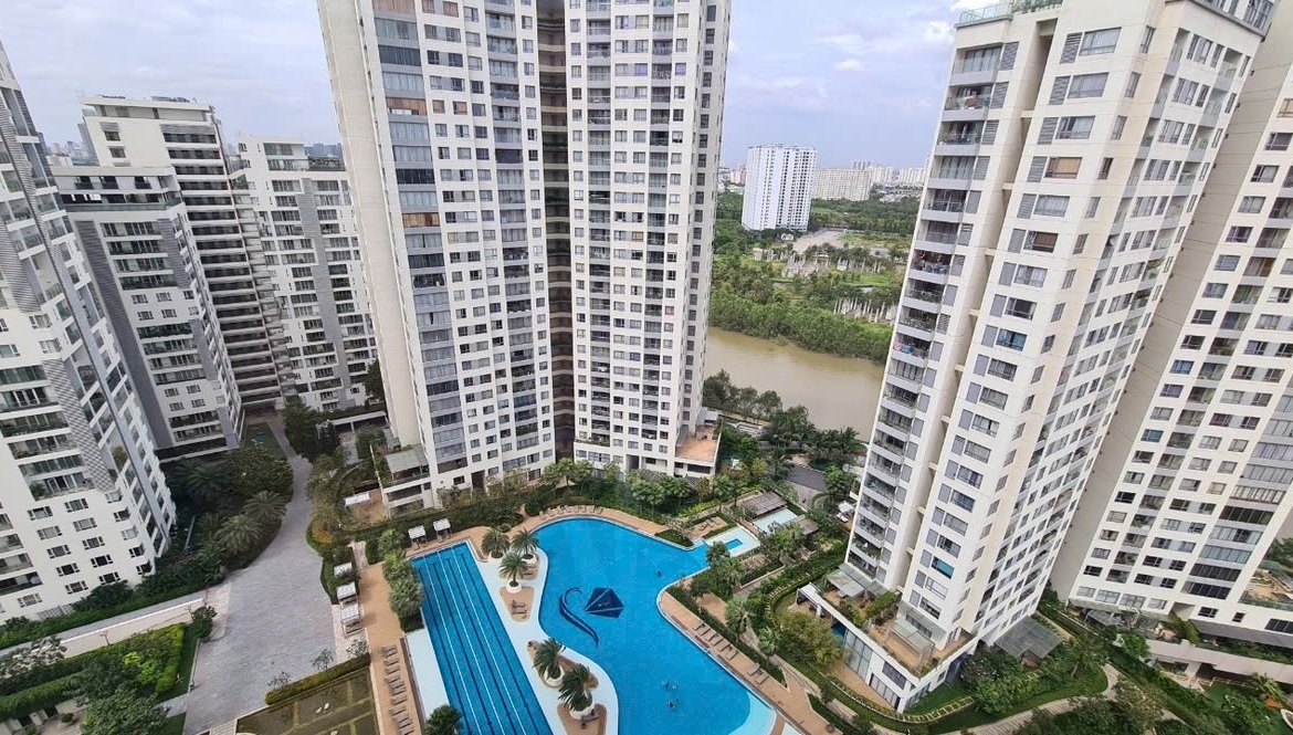 3 phòng ngủ đảo kim cương view sông