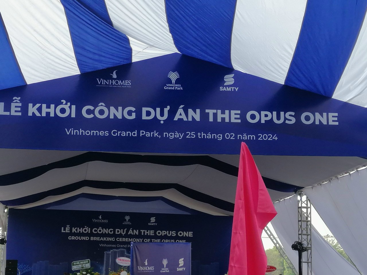 pháp lý dự án the opus one