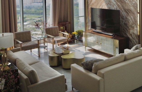 Penthouse Đảo Kim Cương - tháp Hawaii