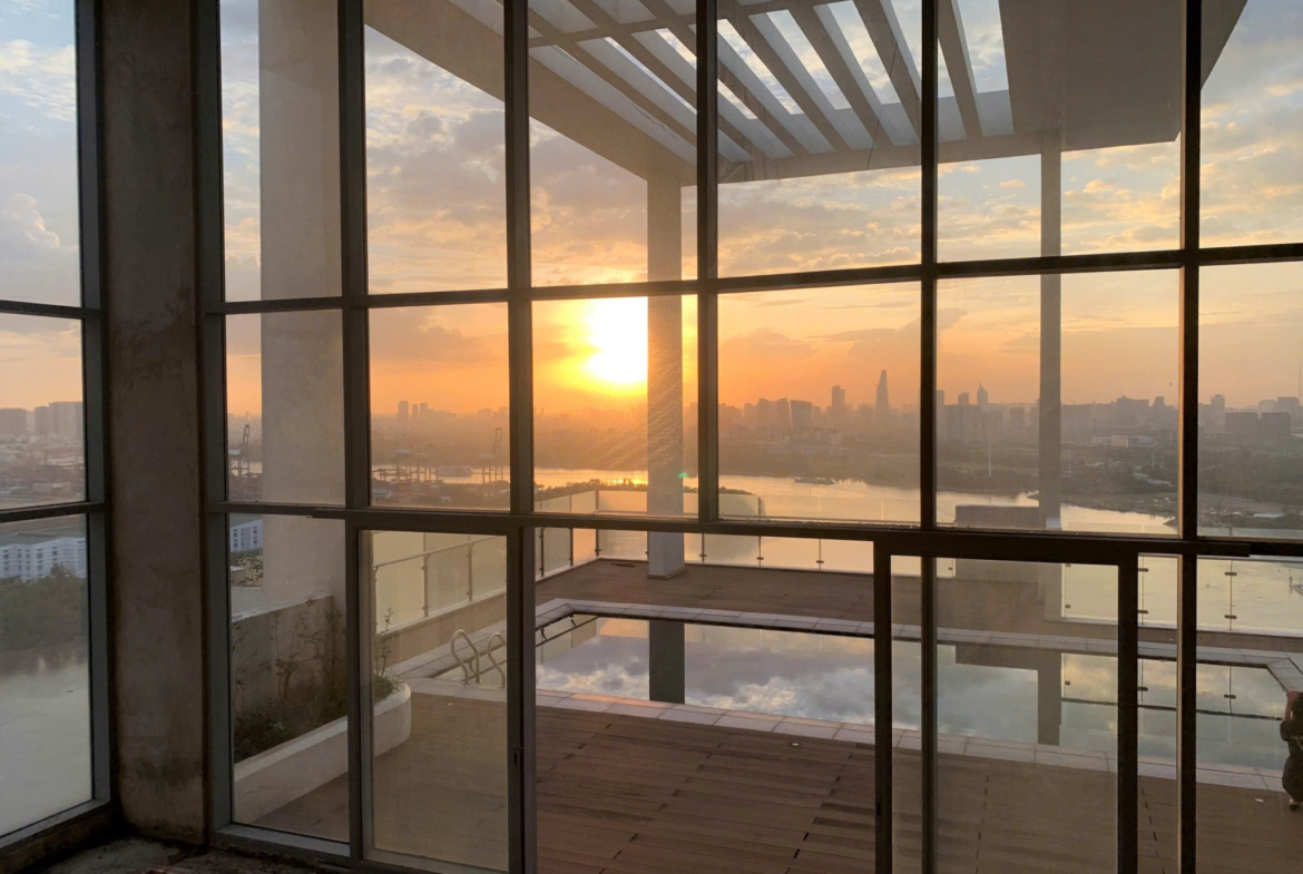 penthouse đảo kim cương