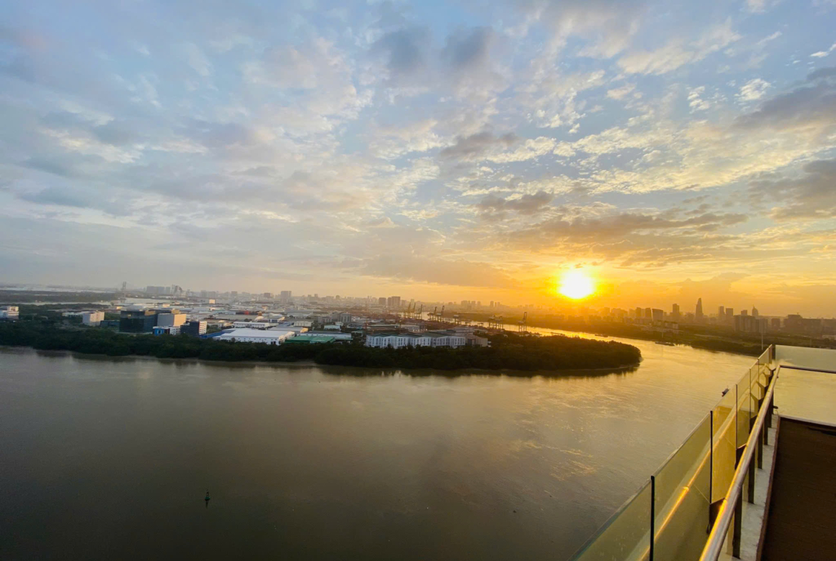 penthouse đảo kim cương