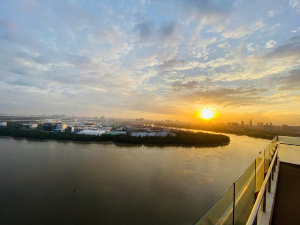 penthouse đảo kim cương