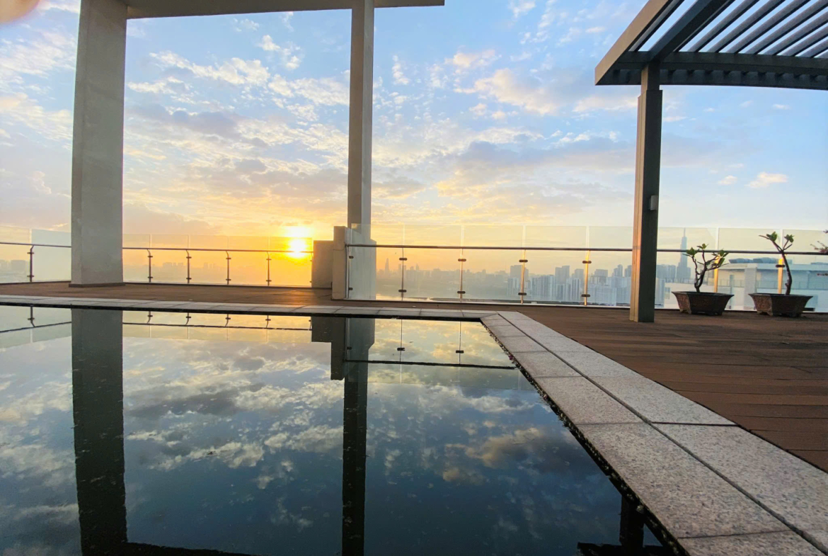 penthouse đảo kim cương