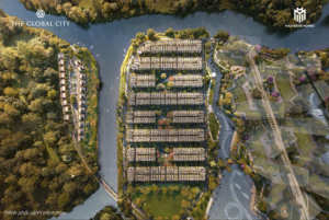 Mặt bằng nhà phố vườn Global City